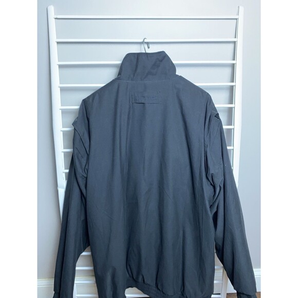 Outer Banks Mens Navigator Crew Jacket Zip Up Black Sailing Yacht Coat Size XXL - Picture 4 of 10